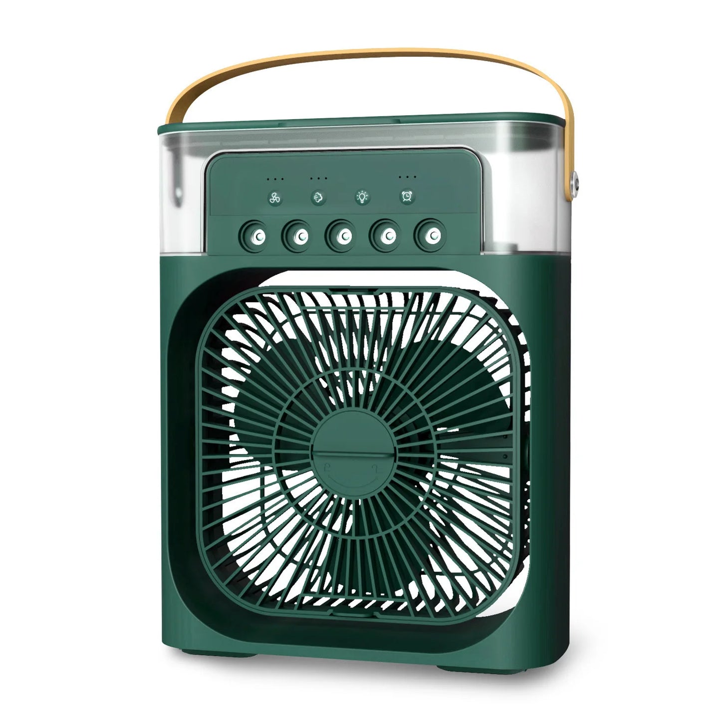 Spray small fan five hole humidification small refrigeration air conditioner mini fan water-cooled silent air cooler
